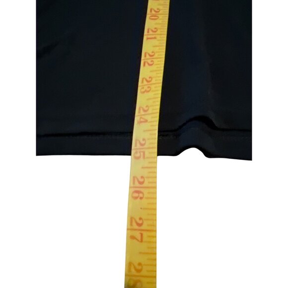 Black 3/4 Sleeve Flowy Tunic Top By Alembicr Size 2 - Picture 6 of 7